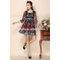 New Ladies Dress Embroidered Designs Dress Wedding Party Dress
